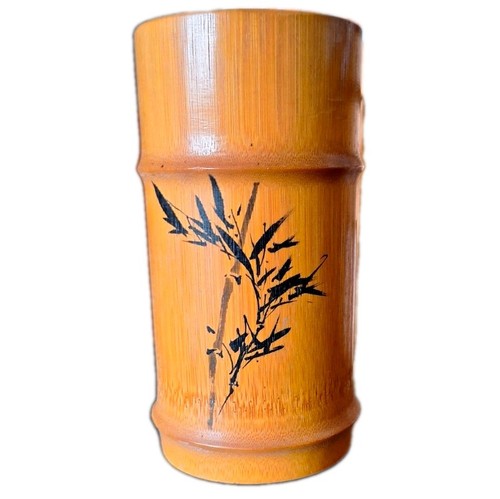 Chinese bamboo brush pot ink - bamboo,