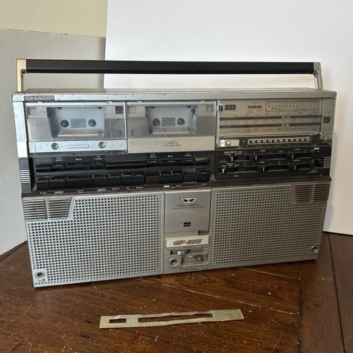 Sharp boombox 555 - gf-555, x
