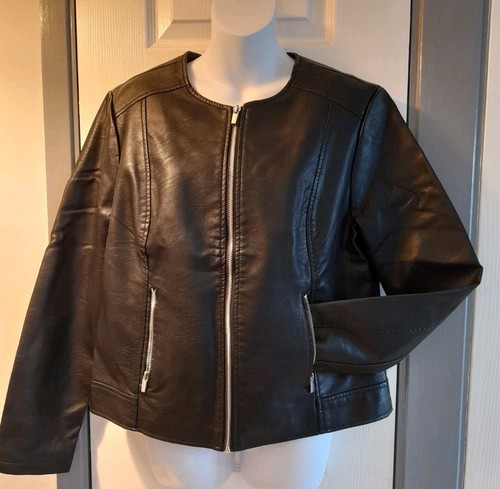 Bon marche black faux - faux, leather