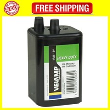 Velamp Square Battery 4R25 Zinc Carbon, 6V. for Torches, Street Einzelpack