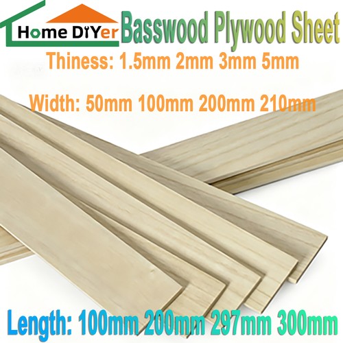 Basswood plywood sheet thick - basswood,