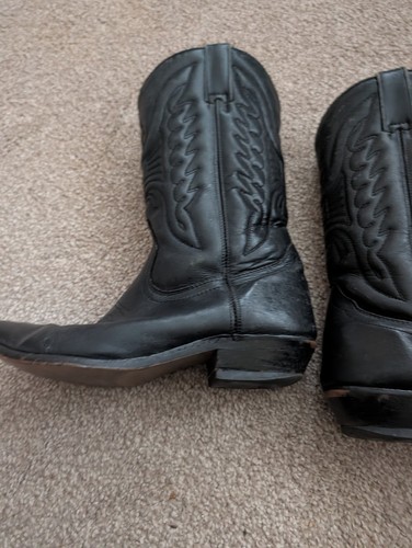 Size uk8 black - size, leather