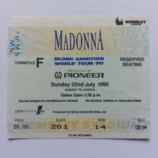 MADONNA - Blond Ambition World