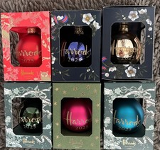 Harrods  2025 Dated Baubles BNWT -new boxed -6 colours