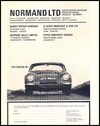 1967 tvr tuscan - tvr,