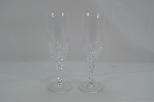 Lead crystal champagne - x2,