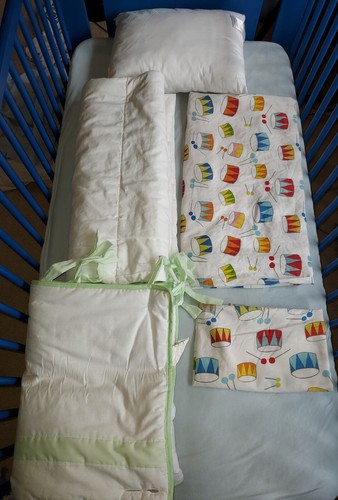 Pieces crib bedding set - 6,