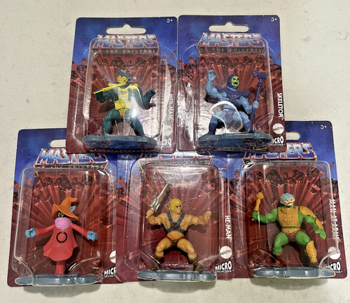 Man mini figures set 5 - he-man,