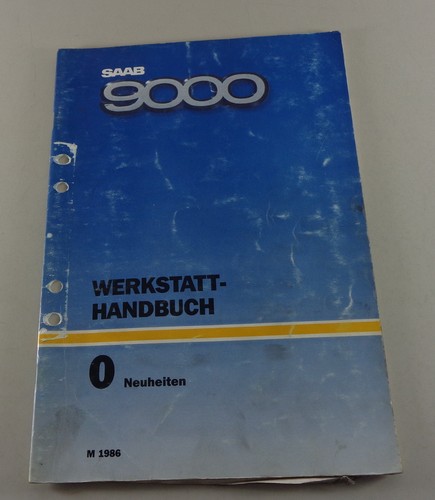 Workshop manual saab 9000 - workshop,