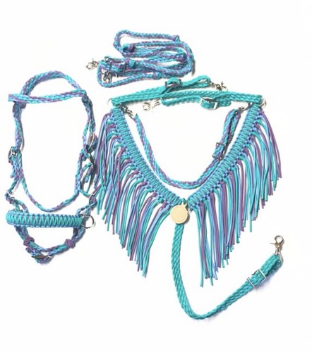 Pony fringe breast collar tack - breast,
