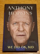 SIGNED Anthony Hopkins We Did