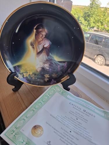 Franklin mint crystal maiden - franklin,