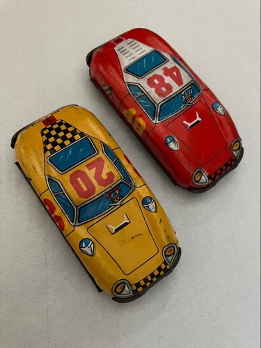 Tin racing car set - car, no.20
