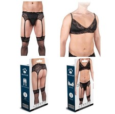 Prowler Sexy Mens Black Lace
