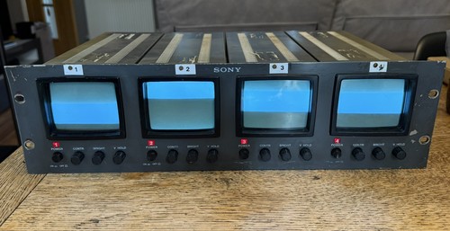 Retro sony pvm 411ce rack - retro, pvm-411ce
