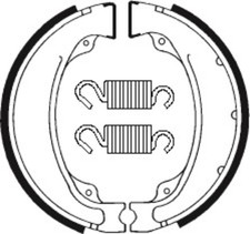Brake Shoes Organic BA055 Fits