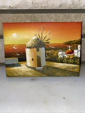 Oil On Canvas Painting