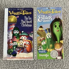 Veggie Tales 2 X VHS - Toy