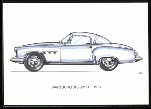 Car wartburg 313 sport - wartburg,