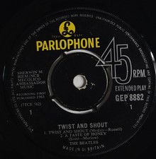 The Beatles Twist And Shout 7"