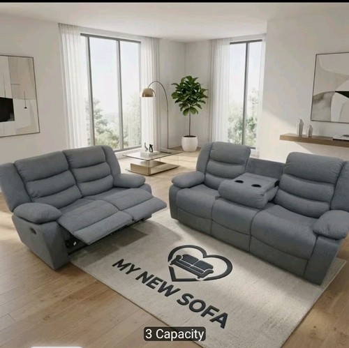 Mns fabric recliner sofa - recliner, set