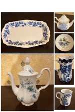 Spode various china set blue - set,
