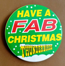 THUNDERBIRDS - Christmas Pin Badge