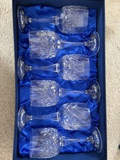Boxed Set of 6 Bohemia Crystal