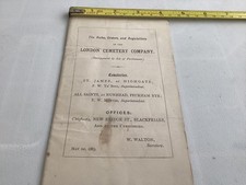1883 London Cemetery Company