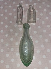 3 Vintage Glass Bottles