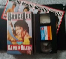VHS Video Tape Bruce Lee Game