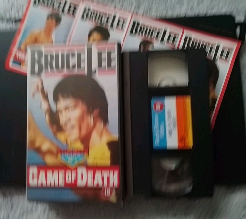 Vhs video tape - bruce, game