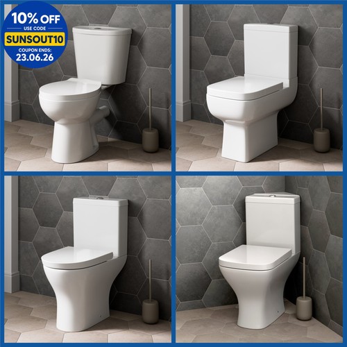 Close coupled bathroom - close,