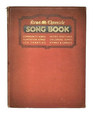 Vintage 1930s News Chronicle Song Book Hymns Spirituals Sea Shanties Sheet Music