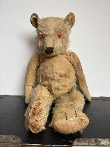 Vintage teddy bear mohair - bear,