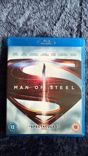 Man steel blu - :,
