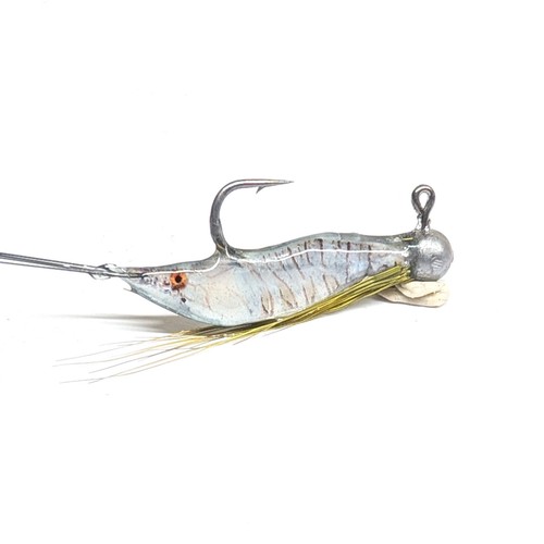 Shrimp micro jig lure - shrimp, 30mm