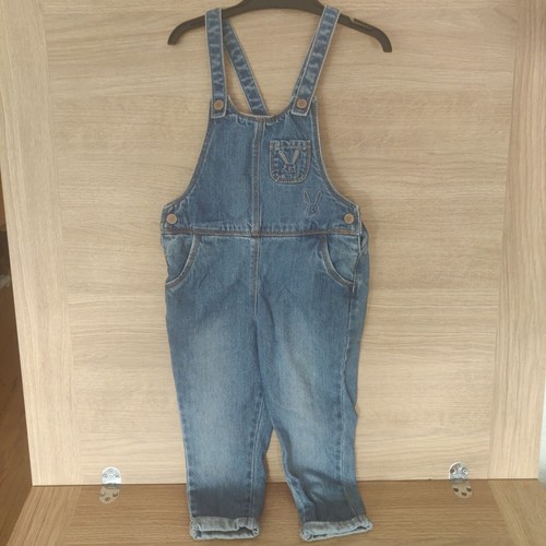 Next girls blue dungarees 3 - next,