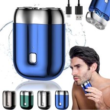 2025 Men Mini Shaver USB Rechargeable Pocket Size Portable Electric Shaver Razor
