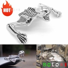 Motorcycle Skull Skeleton
