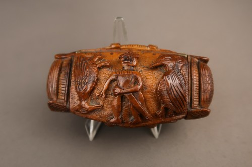Antique colonial hand - colonial, carved