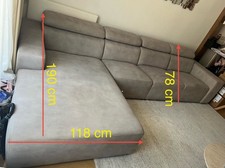 Corner sofa manual reclining - sofa,,