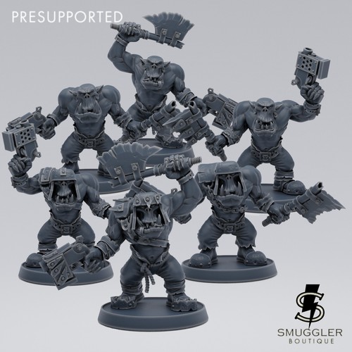 Ork grunt pack tabletop sci - ork, fi