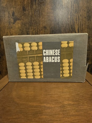 Vintage chinese abacus wooden - vintage,