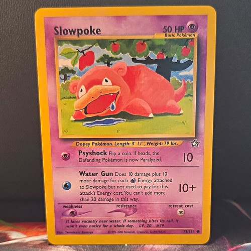 Slowpoke 111 neo genesis - neo,
