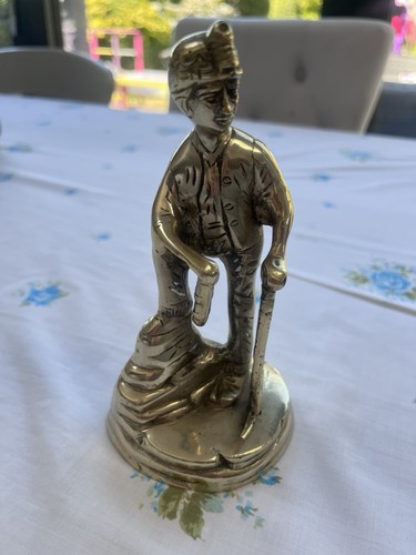 Vintage brass coal - brass,