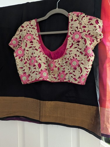 Half pink - half,