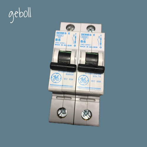 Series b6 mcb - b6, ge