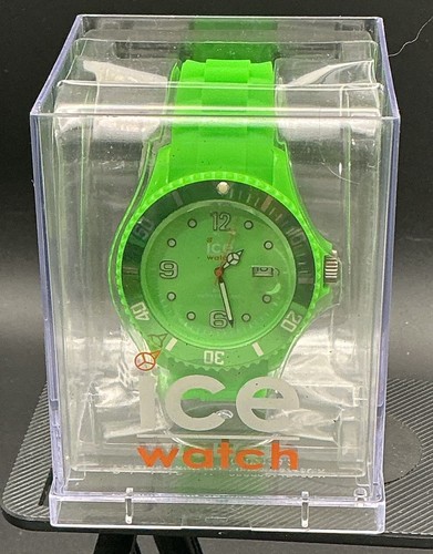 Green ice watch - ice, box