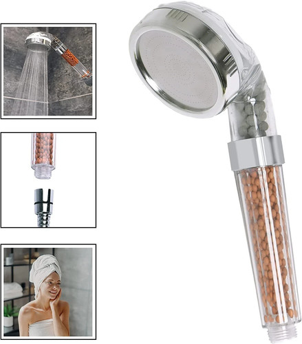 Shower head mineral beads - mineral,